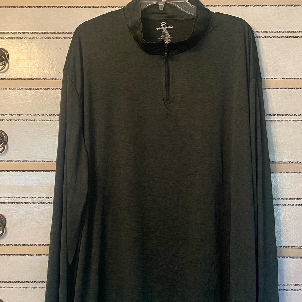 Real Essentials Light Weight quarter zip - Picture 2 of 4